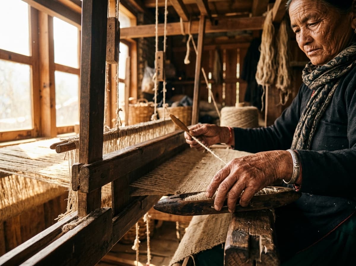 The Handloom Ateliers of Nepal